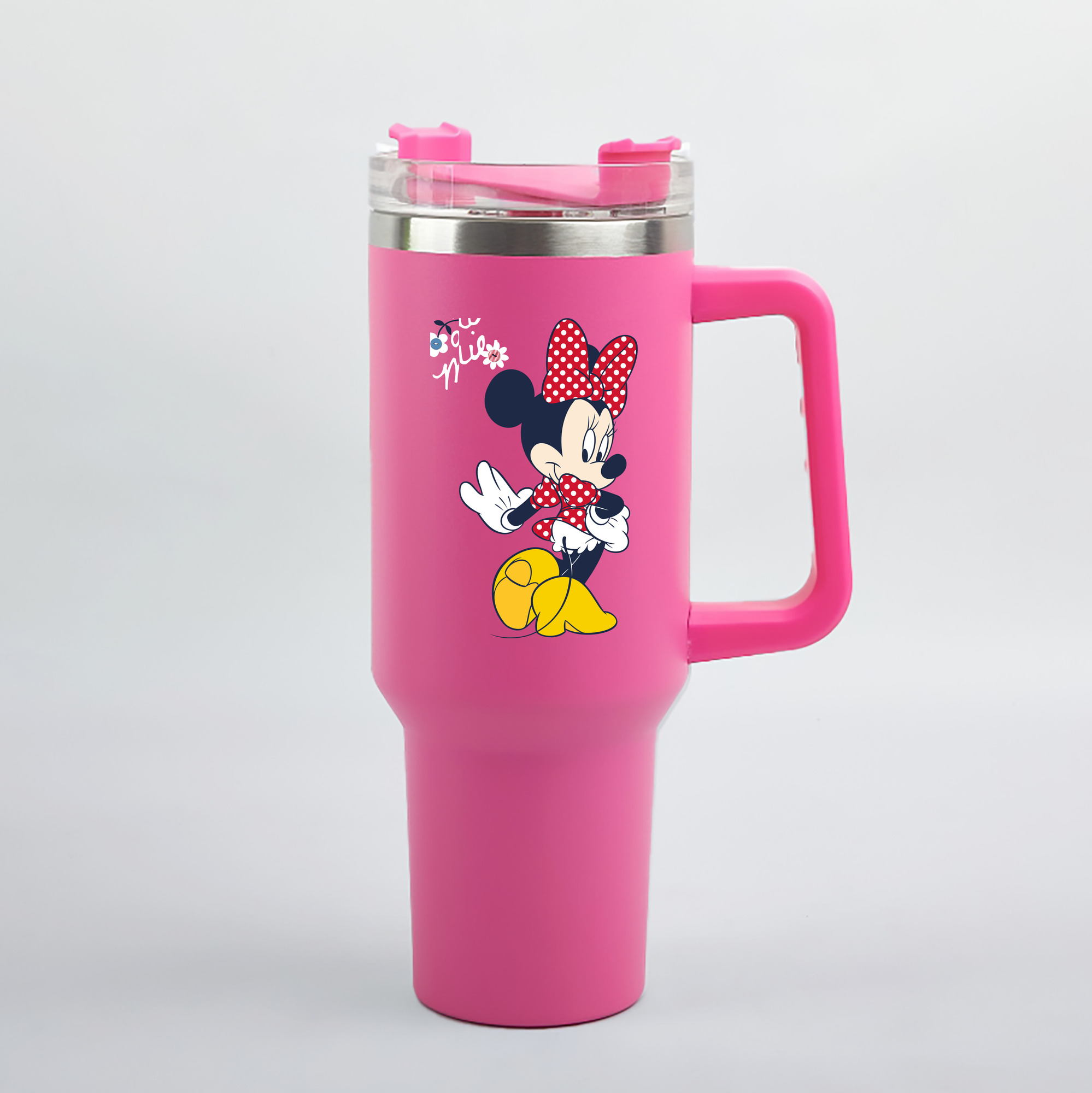 （画像用） ミッキーマウス Mickey Mouse 1200mL車用タンブラー（カラープリント）